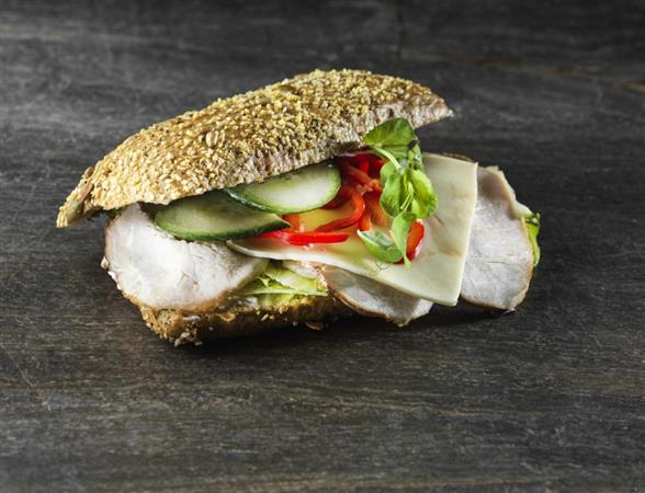 Sandwich m. lyst baguette