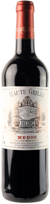 6 fl. HAUTE GRILLE MEDOC 75 CL BORDEAUX FRANKRIG