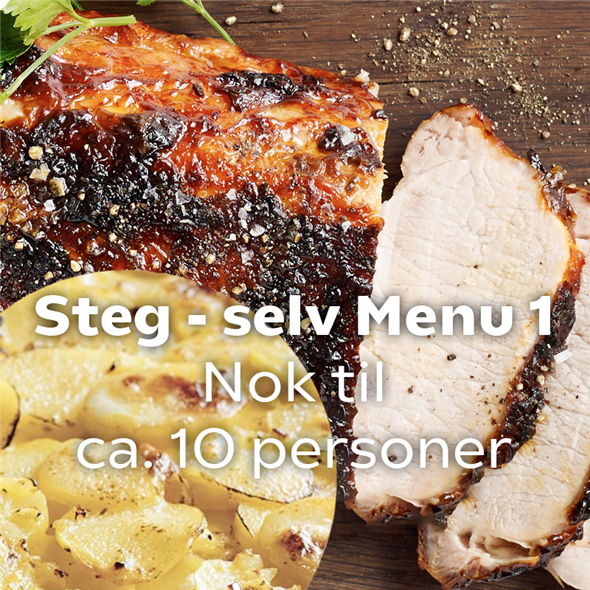 Steg selv menu - menu 1