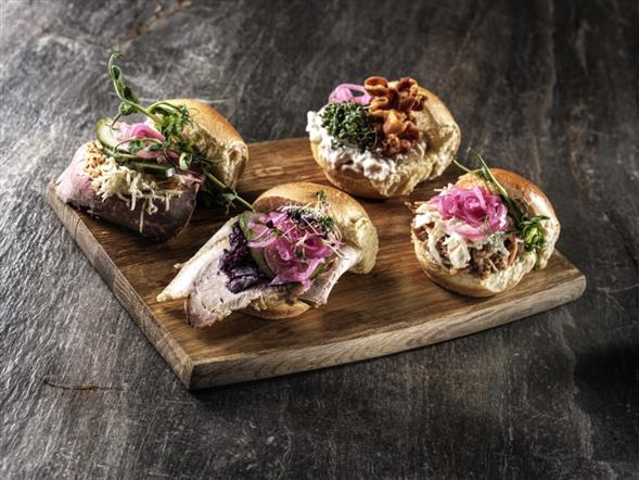 10 sliders fra delikatessen